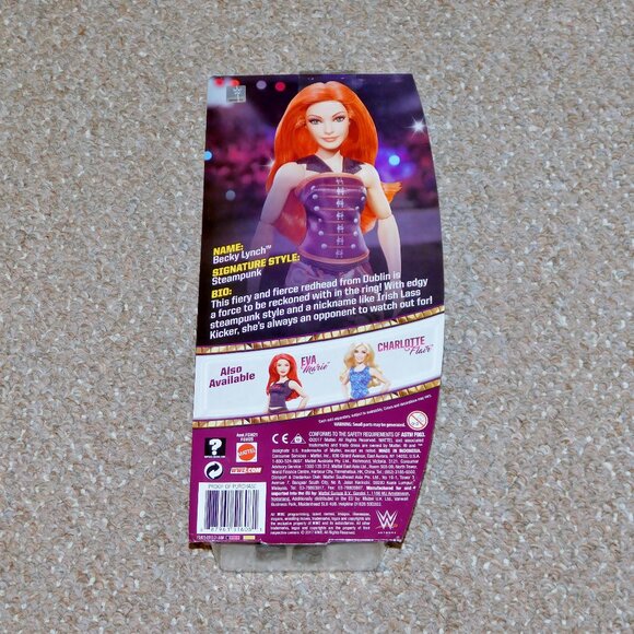 2017 Mattel WWE Superstar Fashions Becky Lynch Doll MIB Brand New Wrestling - Picture 2 of 8